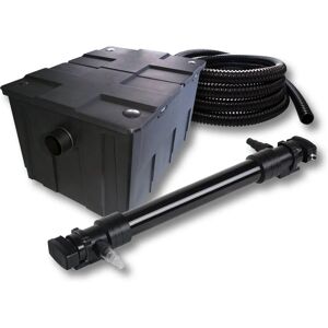 SunSun - Modelo CBF-550/600 - Set de filtro para estanque 60,000L con UV - Jardín SunSun - Modelo CBF-550/600 - Set de filtro para estanque 60,000L con UV - Jardín