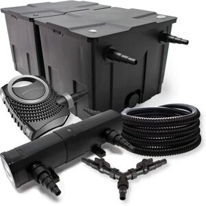Set de filtración SunSun NEO8000 - 60,000L, UV 24W, Bomba 70W, Manguera 25m Set de filtración SunSun NEO8000 - 60,000L, UV 24W, Bomba 70W, Manguera 25m