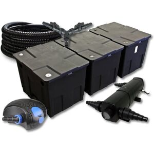 Set filtro stagno SunSun - 90.000L, clarificatore UV 18W, pompa 100W Set filtro stagno SunSun - 90.000L, clarificatore UV 18W, pompa 100W