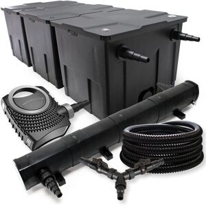 Système de filtres pour étang SunSun - 90 000L, Clarificateur UV 72W, Pompe 70W, Tuyau 25m - Publicité Système de filtres pour étang SunSun - 90 000L, Clarificateur UV 72W, Pompe 70W, Tuyau 25m - Publicité