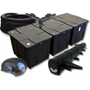 Set de filtro de estanque SunSun 90000l 72W Clarificador 100W Bomba 25m Manguera Set de filtro de estanque SunSun 90000l 72W Clarificador 100W Bomba 25m Manguera