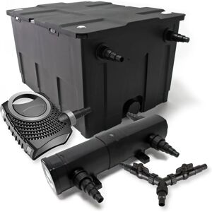 Set de filtro para estanque SunSun NEO8000 - 60000L, clarificador UV 18W, bomba 70W Set de filtro para estanque SunSun NEO8000 - 60000L, clarificador UV 18W, bomba 70W
