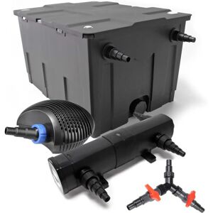 SunSun - Ensemble Filtre Étang 60000L - Clarificateur UV 24W - Pompe 70W - Publicité SunSun - Ensemble Filtre Étang 60000L - Clarificateur UV 24W - Pompe 70W - Publicité