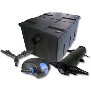 Set de filtro para estanque SunSun para 60000L con clarificador UV de 36W y bomba de 100W Set de filtro para estanque SunSun para 60000L con clarificador UV de 36W y bomba de 100W