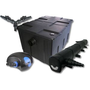 Set de filtro para estanque SunSun para 60000L con clarificador UV de 72W y bomba de 100W Set de filtro para estanque SunSun para 60000L con clarificador UV de 72W y bomba de 100W