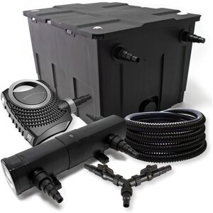 Kit Filtro para estanque SunSun - 60000L - Clarificador UV y Manguera 25m Kit Filtro para estanque SunSun - 60000L - Clarificador UV y Manguera 25m
