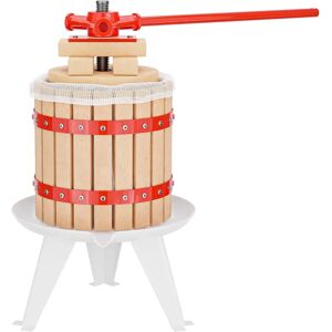 Wiltec Prensa de frutas - 12L - Prensa de madera para frutas, zumo, vino Wiltec Prensa de frutas - 12L - Prensa de madera para frutas, zumo, vino