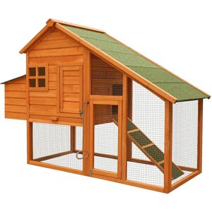 Poulailler Braun - 1720x660x1200mm - Pour 4-6 poules - Publicité Poulailler Braun - 1720x660x1200mm - Pour 4-6 poules - Publicité