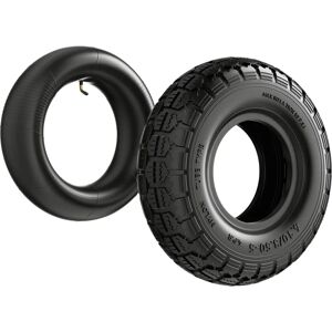 Wiltec Modèle 11x4.10/3.50-5 Pneu pour Tondeuse Tracteur - Roue complète - Publicité Wiltec Modèle 11x4.10/3.50-5 Pneu pour Tondeuse Tracteur - Roue complète - Publicité