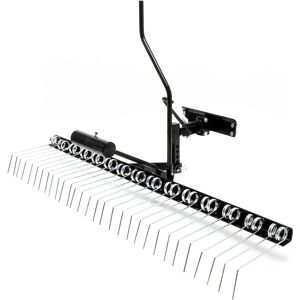 Wiltec - Remorque scarificateur pelouse - 120cm - Publicité Wiltec - Remorque scarificateur pelouse - 120cm - Publicité