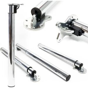 XPOTOOL Gambe per Tavoli Inox Regolabili 70-110cm - Mobili XPOTOOL Gambe per Tavoli Inox Regolabili 70-110cm - Mobili