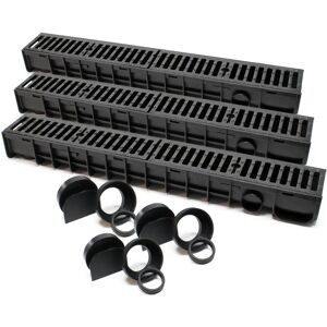 Wiltec Canal de Drainage 3m - Résistance 25T, Fonte - Publicité Wiltec Canal de Drainage 3m - Résistance 25T, Fonte - Publicité