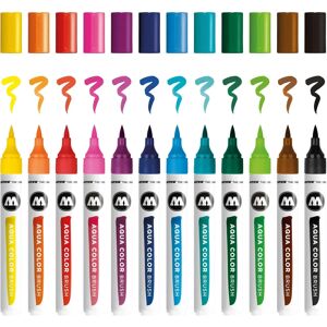 Molotow - Akvarell filctollakészlet - 12 szín - Művészeti felszerelés Molotow - Akvarell filctollakészlet - 12 szín - Művészeti felszerelés