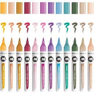 Molotow Ensemble de Pinceaux Aqua Color Set 2 - Marqueurs à Pinceau Multicolores Molotow Ensemble de Pinceaux Aqua Color Set 2 - Marqueurs à Pinceau Multicolores