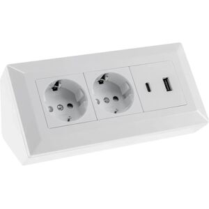 Chilitec Extensor com 2 Tomadas e USB-A+C - 16A/250V Chilitec Extensor com 2 Tomadas e USB-A+C - 16A/250V