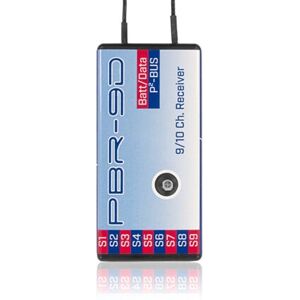 Récepteur PowerBox Systems PBR-9D RC - 9 Canaux, 2.4GHz, Redondant, Télémetrie - Publicité Récepteur PowerBox Systems PBR-9D RC - 9 Canaux, 2.4GHz, Redondant, Télémetrie - Publicité