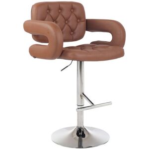 Taburete de Barra Dublin Homestoreking - Altura Ajustable, Giro 360° - Modern Cognac Taburete de Barra Dublin Homestoreking - Altura Ajustable, Giro 360° - Modern Cognac