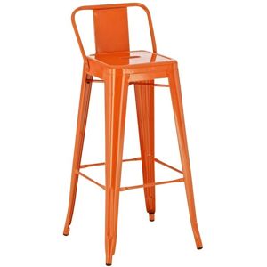 Homestoreking Mason Orange 43x44x96 - Tabouret de Bar Homestoreking Mason Orange 43x44x96 - Tabouret de Bar