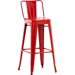 Tabouret de Bar en Métal Rouge Mason - Design Classique - 96cm Tabouret de Bar en Métal Rouge Mason - Design Classique - 96cm
