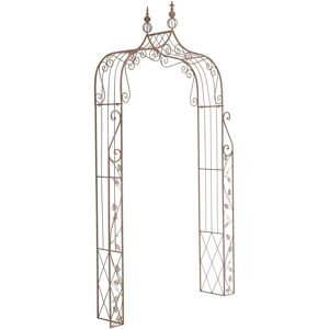 Arche à Roses Aurora de Pricenet - Marron Antique - Support pour Roses, Lierre, Plantes Grimpantes - Publicité Arche à Roses Aurora de Pricenet - Marron Antique - Support pour Roses, Lierre, Plantes Grimpantes - Publicité