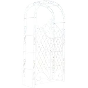 Arco de jardín blanco con puerta de CLP - Tipo de producto Arco de jardín blanco con puerta de CLP - Tipo de producto