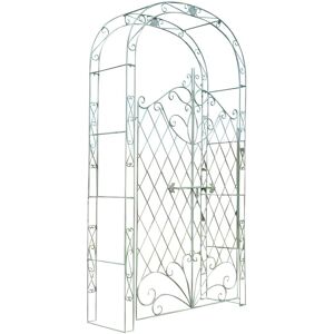 Arche de Jardin CLP avec Porte - Vert antique - Publicité Arche de Jardin CLP avec Porte - Vert antique - Publicité