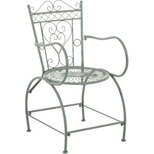 Pricenet Sheela Chaise Antique Verte - Siège de Jardin en Métal - Publicité Pricenet Sheela Chaise Antique Verte - Siège de Jardin en Métal - Publicité