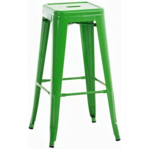 CLP Taburete de metal verde Joshua - Diseño industrial CLP Taburete de metal verde Joshua - Diseño industrial