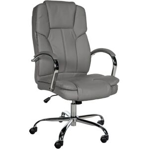 Chaise de Bureau Xanthos XXL CLP - Réglable, Ergonomique, Gris - Publicité Chaise de Bureau Xanthos XXL CLP - Réglable, Ergonomique, Gris - Publicité