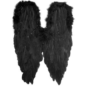 Metamorph - Grosse schwarze Kostüm Feder Flügel - Schwarz Metamorph - Grosse schwarze Kostüm Feder Flügel - Schwarz