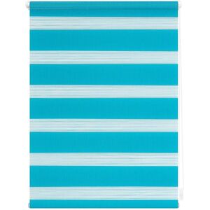 Lichtblick Duo-Rollo, Klemmfix, 90x150cm, Polyester, Blauw - Duo Rol Lichtblick Duo-Rollo, Klemmfix, 90x150cm, Polyester, Blauw - Duo Rol