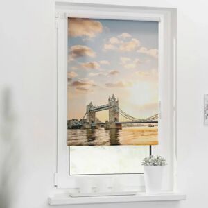 Lichtblick Tower Bridge - Rot Weiß Vertikaler Sichtschutz - Innen Lichtblick Tower Bridge - Rot Weiß Vertikaler Sichtschutz - Innen