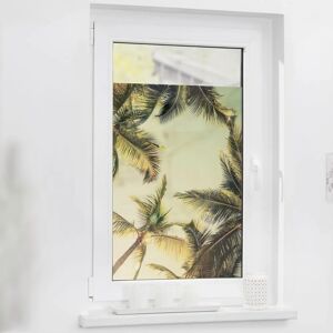 Lichtblick Palmen und Sonne Fensterfolie - Sichtschutz & Sonnenschutz Lichtblick Palmen und Sonne Fensterfolie - Sichtschutz & Sonnenschutz