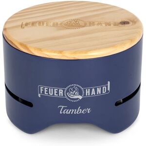 Grill de table Feuerhand Tamber Bleu Cobalt - Petit et extérieur - Publicité Grill de table Feuerhand Tamber Bleu Cobalt - Petit et extérieur - Publicité