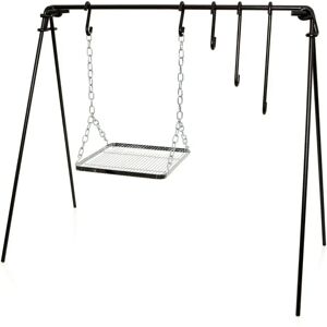 Petromax Feuerbrücke, Edelstahl, ca. 115 x H110 cm - Outdoor-Kochstelle Petromax Feuerbrücke, Edelstahl, ca. 115 x H110 cm - Outdoor-Kochstelle