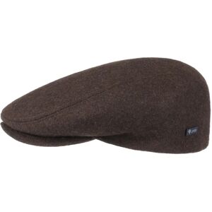 Lipodo Braune Unisex Flat Cap - 54 cm - Winter & Übergang Lipodo Braune Unisex Flat Cap - 54 cm - Winter & Übergang
