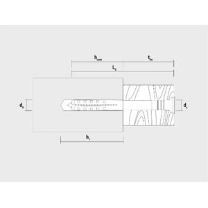 Celo Wanddübel und Schrauben NP 5 x 25 mm Stahl Flachkopf Verzinkt - Wanddübel und Schrauben Celo Wanddübel und Schrauben NP 5 x 25 mm Stahl Flachkopf Verzinkt - Wanddübel und Schrauben