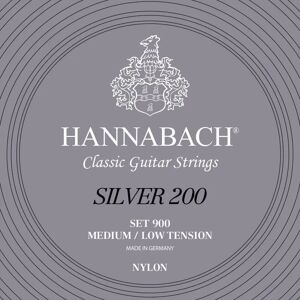 Hannabach Silver 200 Medium/Low Tension - Guitar Strings Hannabach Silver 200 Medium/Low Tension - Guitar Strings