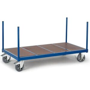 Rollcart Chariot lourd avec plateau en bois - Rungenwagen Rollcart Chariot lourd avec plateau en bois - Rungenwagen