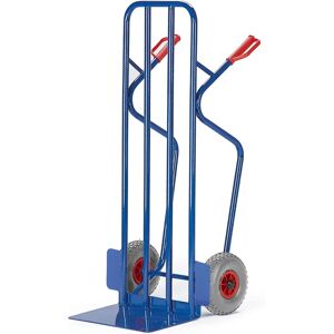 Chariot en acier Rollcart - 250kg, Bleu-gris - Chariot en acier inoxydable Chariot en acier Rollcart - 250kg, Bleu-gris - Chariot en acier inoxydable