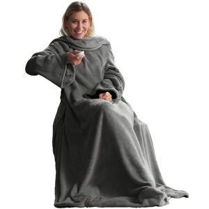 CelinaTex TV blanket sleeve blanket 150x180 gray polyester CelinaTex TV blanket sleeve blanket 150x180 gray polyester