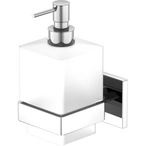 Steinberg Modello 4508000 Distributore di sapone a parete in ottone cromato e vetro - Distributore di sapone Steinberg Modello 4508000 Distributore di sapone a parete in ottone cromato e vetro - Distributore di sapone