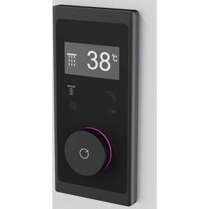 Steinberg Mattschwarze Elektronische Wandarmatur - Für bis zu 4 Verbraucher Steinberg Mattschwarze Elektronische Wandarmatur - Für bis zu 4 Verbraucher