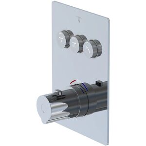 Termostato Steinberg Modelo 390 - Empotrado, Cromo, Control Pushtronic Termostato Steinberg Modelo 390 - Empotrado, Cromo, Control Pushtronic