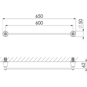 Steinberg Serie 550 Handdoekhouder - Chroom Steinberg Serie 550 Handdoekhouder - Chroom