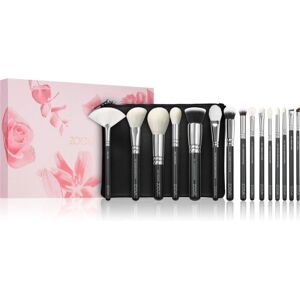 ZOEVA Le Kit de Pinceaux The Artists Argenté 15 pièces - Ensemble de Pinceaux de Maquillage pour Femmes - Publicité ZOEVA Le Kit de Pinceaux The Artists Argenté 15 pièces - Ensemble de Pinceaux de Maquillage pour Femmes - Publicité