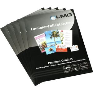 LMG A4 Laminierfolie - 80 Mikron - 25 Blatt LMG A4 Laminierfolie - 80 Mikron - 25 Blatt