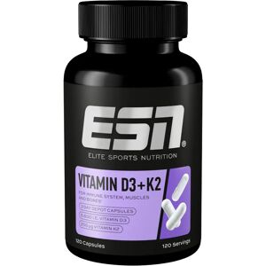 ESN Vitamina D3+K2 - Suplemento para inmunidad, huesos y sangre ESN Vitamina D3+K2 - Suplemento para inmunidad, huesos y sangre
