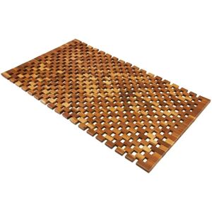 Deuba Tapis de bain en bois d'acacia FSC - Antidérapant - 80x50cm Deuba Tapis de bain en bois d'acacia FSC - Antidérapant - 80x50cm
