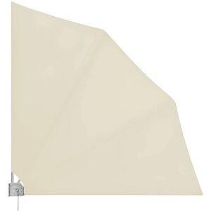 Deuba Balkonbildschirm - Verstellbar 140x140cm Beigefarben Deuba Balkonbildschirm - Verstellbar 140x140cm Beigefarben